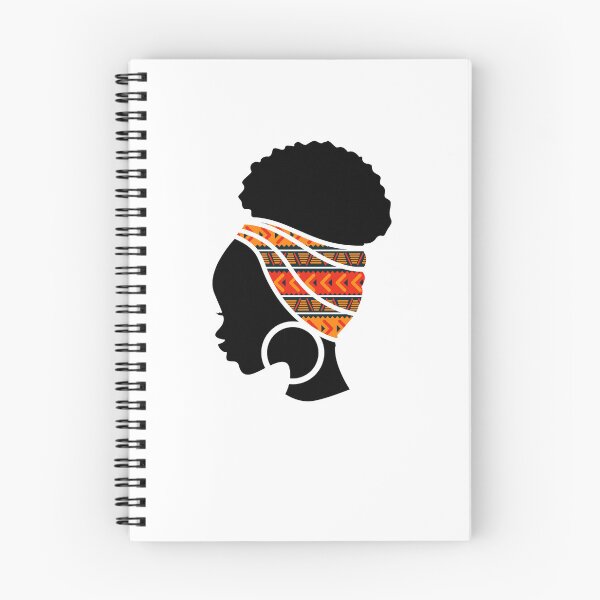 Item preview, Afro Woman with African Patten, Black History  designed and sold by Logiamerch.