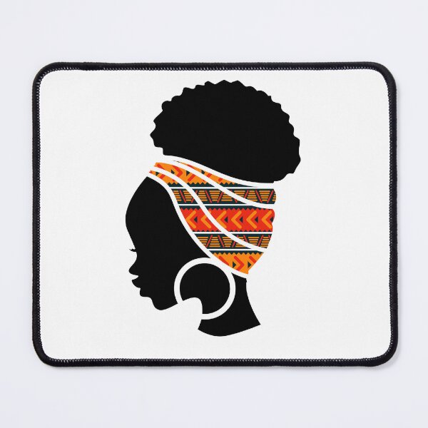 Item preview, Afro Woman with African Patten, Black History designed and sold by Logiamerch.