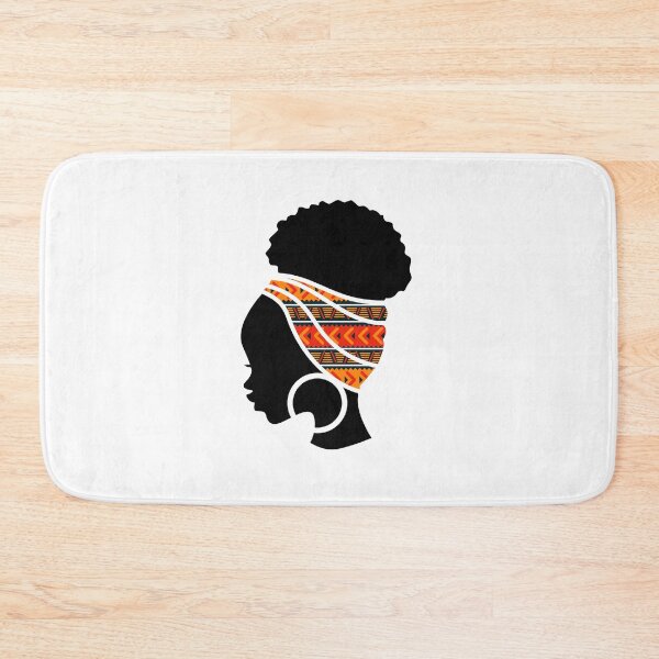 Item preview, Afro Woman with African Patten, Black History  designed and sold by Logiamerch.