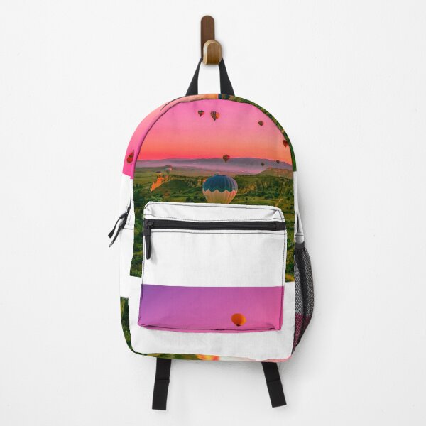 Item preview, A bird's-eye view of cappadocia with balloons at sunset. In Türkiye designed and sold by Pixelaire.