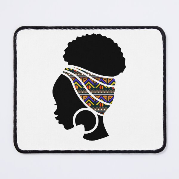 Item preview, Afro Woman with African Patten, Black History designed and sold by Logiamerch.