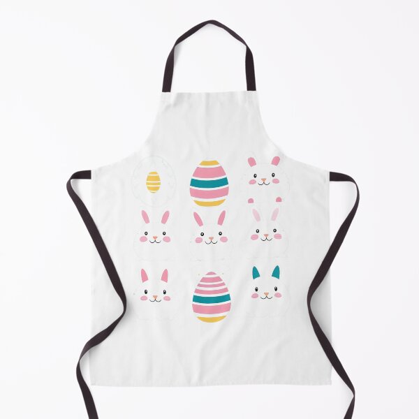 Item preview, White rabbits and cute Easter eggs to celebrate Easter. designed and sold by mug&more station.