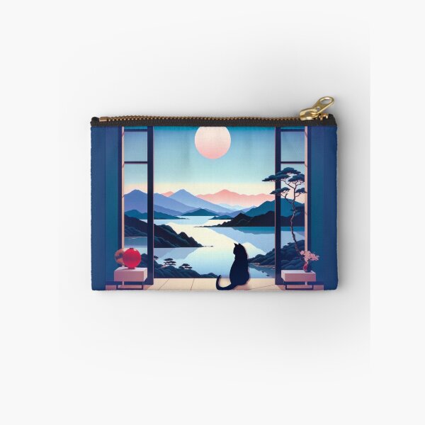 Item preview, Moonlit Serenity: A Cat with a View designed and sold by Sanctum Icons.