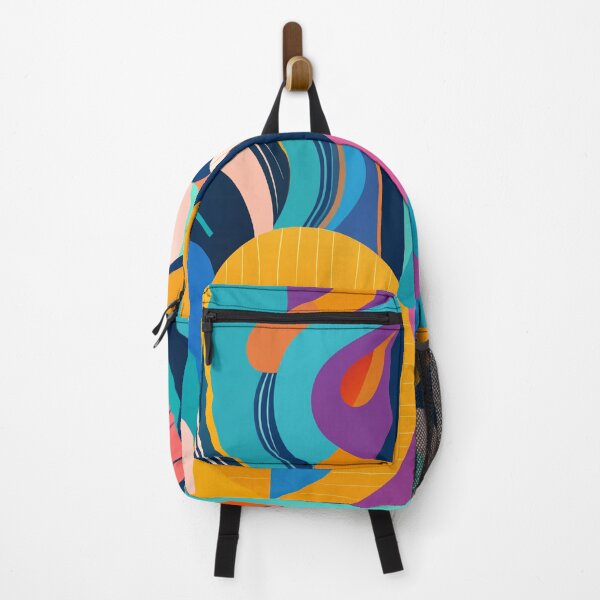Item preview, Colorful Retro Inspired Squiggly Line designed and sold by Tamas Das.