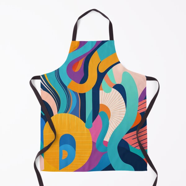 Item preview, Colorful Retro Inspired Squiggly Line designed and sold by Tamas Das.
