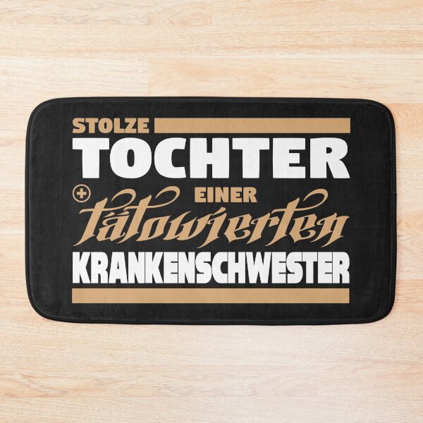 Item preview, Stolze Tochter einer tätowierten Krankenschwester. Geschenkidee. designed and sold by silentcolors.