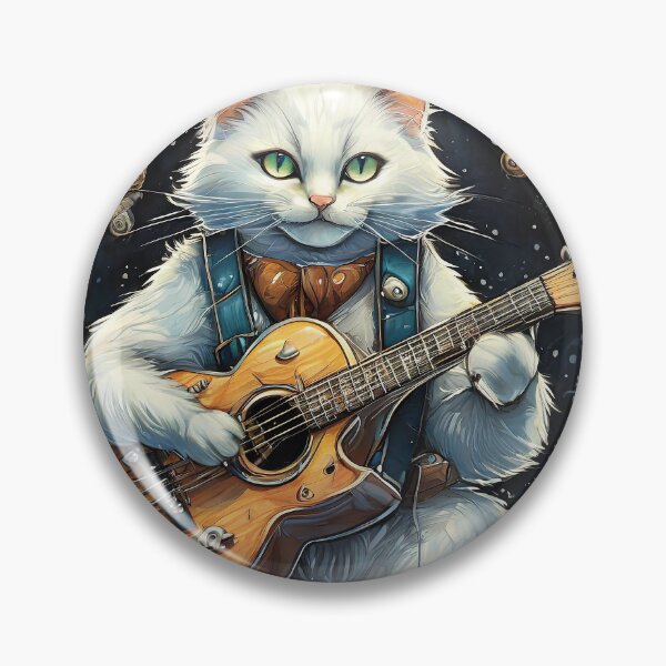 Artikelvorschau, Cat guitar singer! entworfen und verkauft von Tomi Robert.