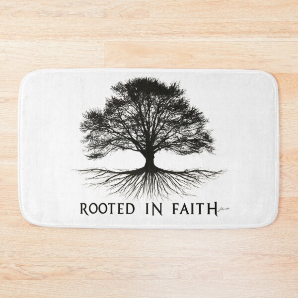 Item preview, "Rooted in faith Bible Verse.colossians 2: 6-7.. designed and sold by ChristianArt6.