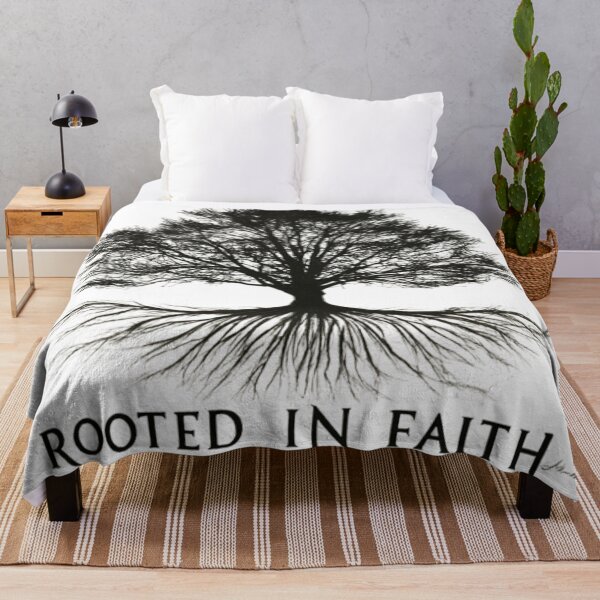 Item preview, "Rooted in faith Bible Verse.colossians 2: 6-7.. designed and sold by ChristianArt6.