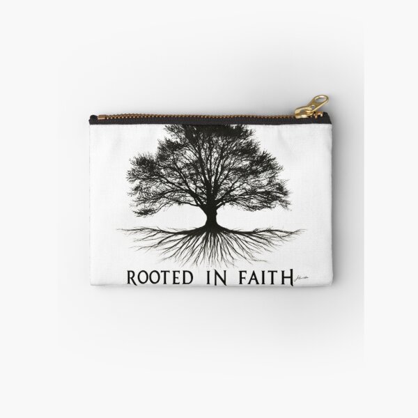 Item preview, "Rooted in faith Bible Verse.colossians 2: 6-7.. designed and sold by ChristianArt6.