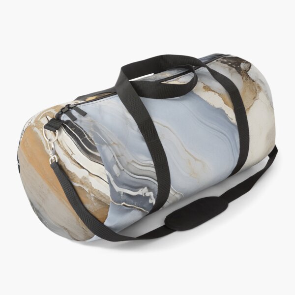 Item preview, Abstract Art Grey Beige Agate Design Nature Print  designed and sold by fluffstuffgifts.