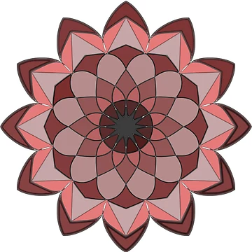 Artwork thumbnail, Colorful Mandal pattern  by Rajasekar