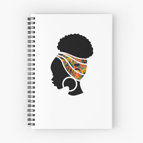 Item preview, Afro Woman with African Patten, Black History  designed and sold by Logiamerch.