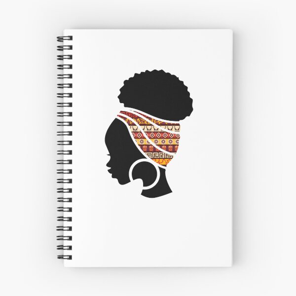 Item preview, Afro Woman with African Patten, Black History  designed and sold by Logiamerch.