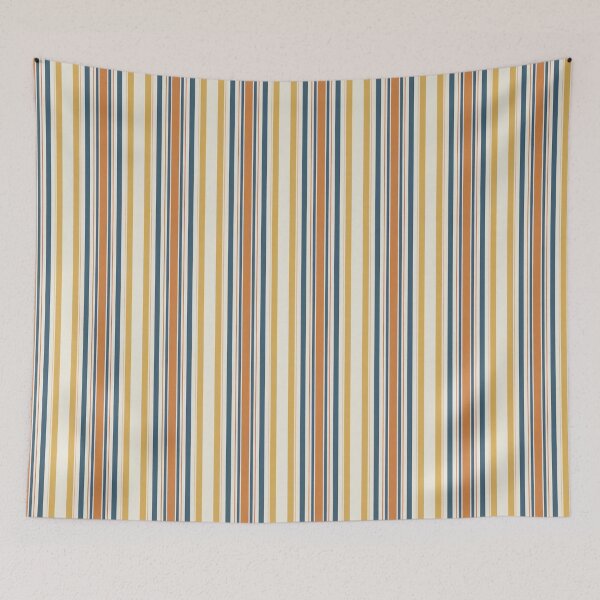 Item preview, Orange Denim Yellow Stripe Pattern designed and sold by junkydotcom.
