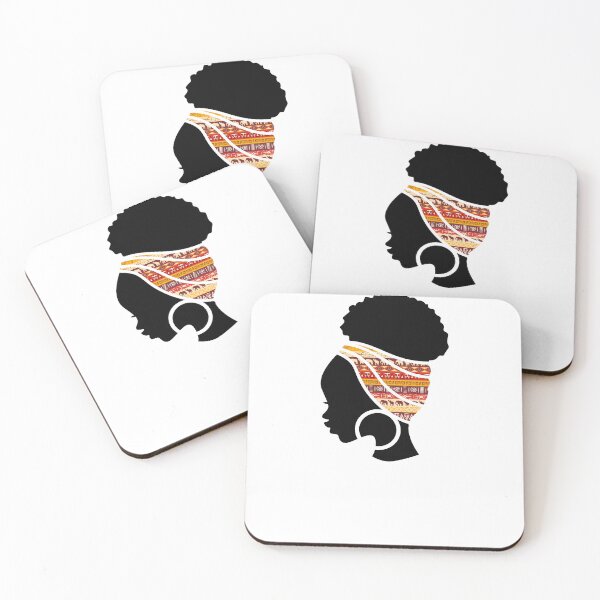 Item preview, Afro Woman with African Patten, Black History  designed and sold by Logiamerch.