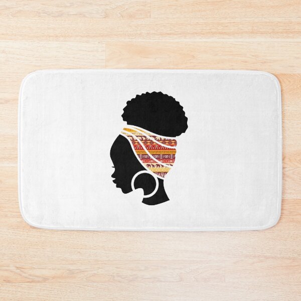 Item preview, Afro Woman with African Patten, Black History  designed and sold by Logiamerch.
