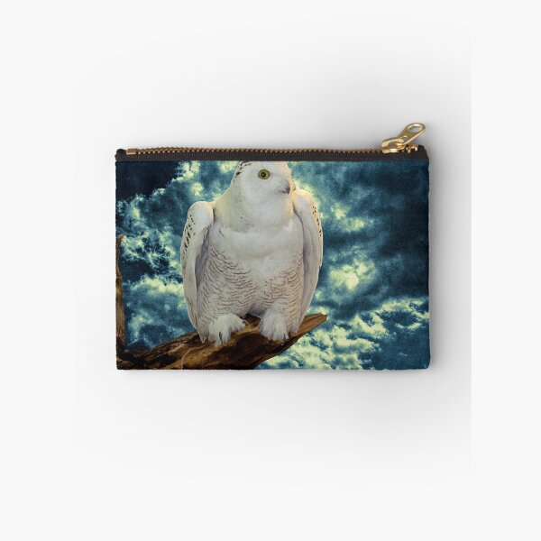 Item preview, Snowy Owl against Aqua Sky Country Decor A147 designed and sold by byNicol.