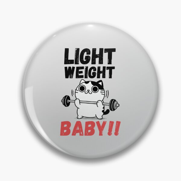 Item preview, Light Weight Baby Gym Cats Powerlifting designed and sold by VerveVerseBoo.