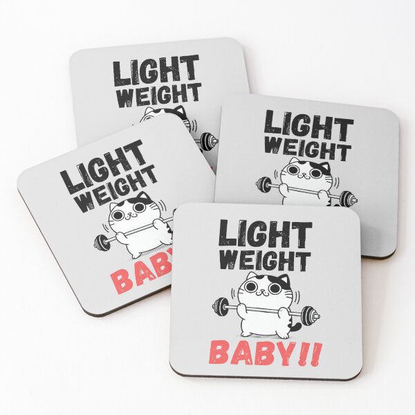 Item preview, Light Weight Baby Gym Cats Powerlifting designed and sold by VerveVerseBoo.