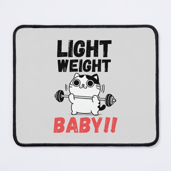 Item preview, Light Weight Baby Gym Cats Powerlifting designed and sold by VerveVerseBoo.
