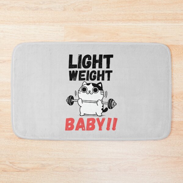 Item preview, Light Weight Baby Gym Cats Powerlifting designed and sold by VerveVerseBoo.