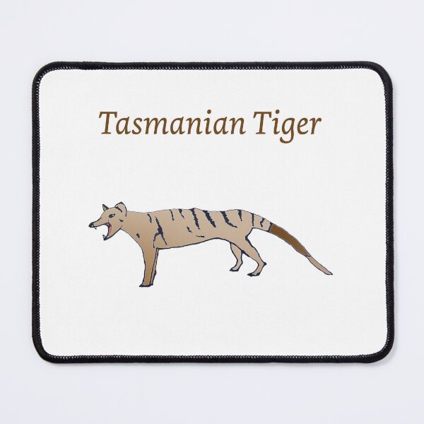 Item preview, Tasmanian Tiger Thylacine Australian wildlife extinct animals designed and sold by Artstastic.