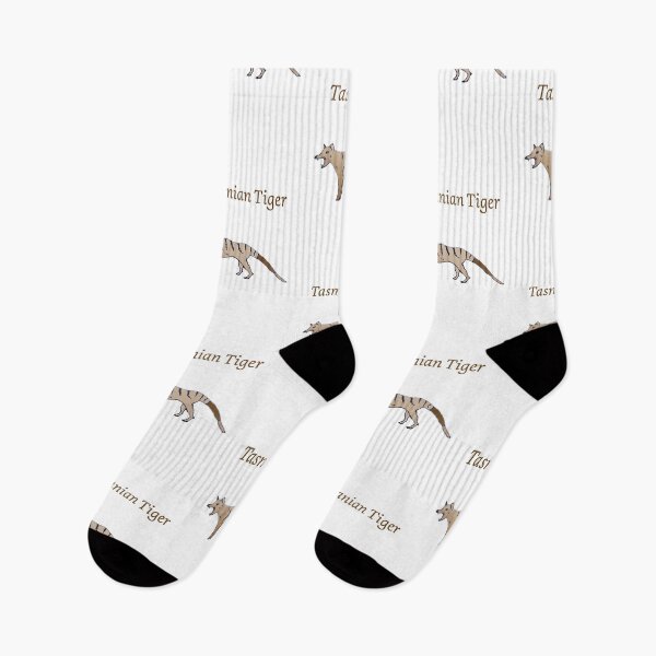 Item preview, Tasmanian Tiger Thylacine Australian wildlife extinct animals  designed and sold by Artstastic.