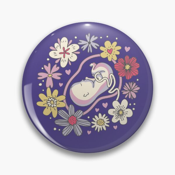 Item preview, Midwife Floral Baby Catcher Childbirth Labor Assistant Gift  designed and sold by alenaz.