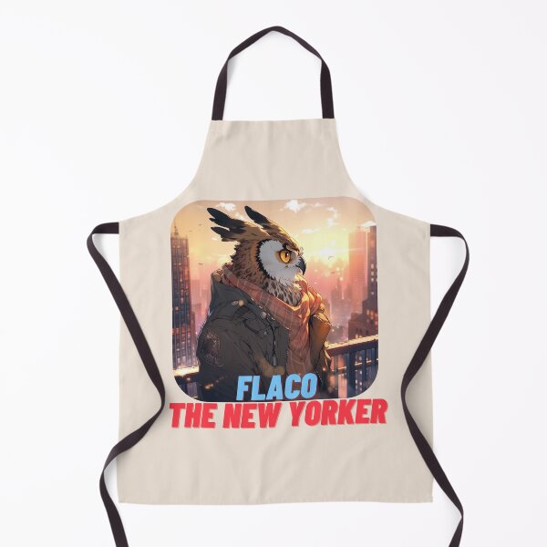 Item preview, Flaco the New Yorker (transparent background) designed and sold by Mecha Brave Studio.