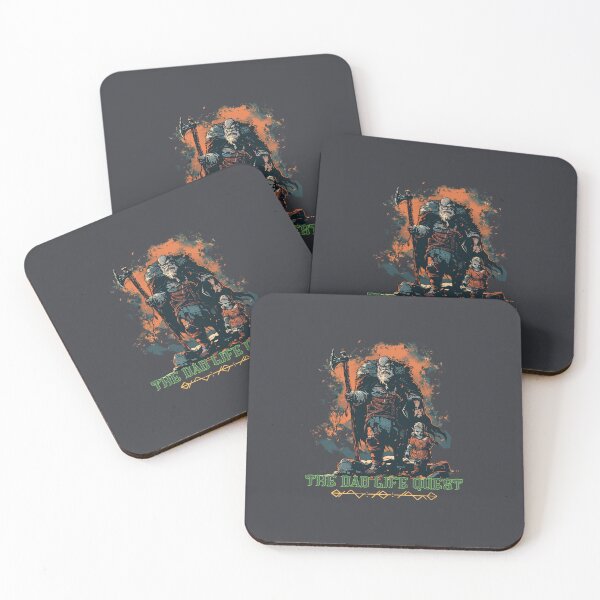 Item preview, Dungeon Daddies: Fantasy Warriors with Young Companions designed and sold by zax454.