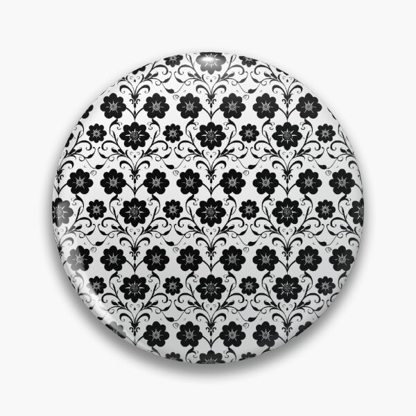 Item preview, BLACK INTRICATE FLORAL PATTERN designed and sold by snuske01.