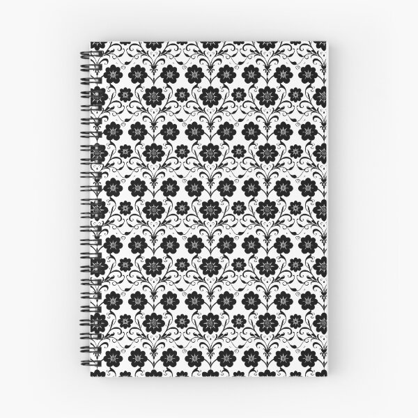 Item preview, BLACK INTRICATE FLORAL PATTERN designed and sold by snuske01.