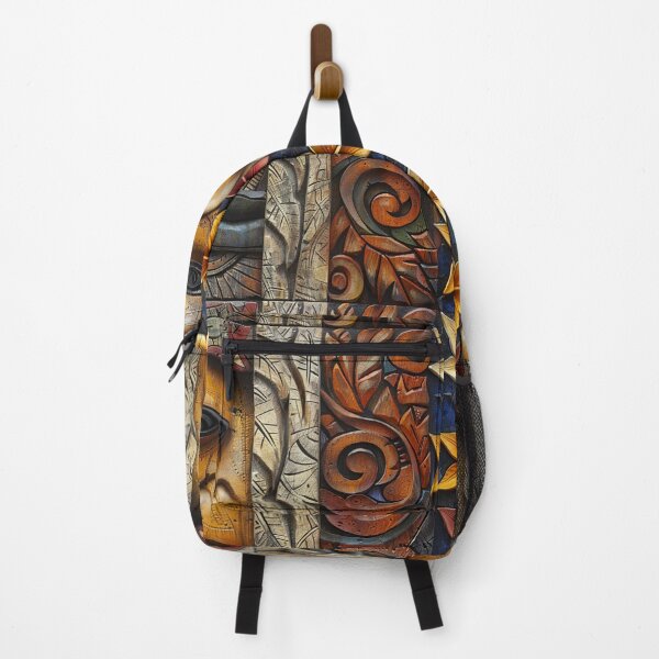 Item preview, Tonga Tapa Samoan Hawaiian Wood Tribal Pattern designed and sold by GrinGalore.