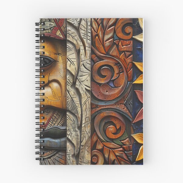 Item preview, Tonga Tapa Samoan Hawaiian Wood Tribal Pattern designed and sold by GrinGalore.