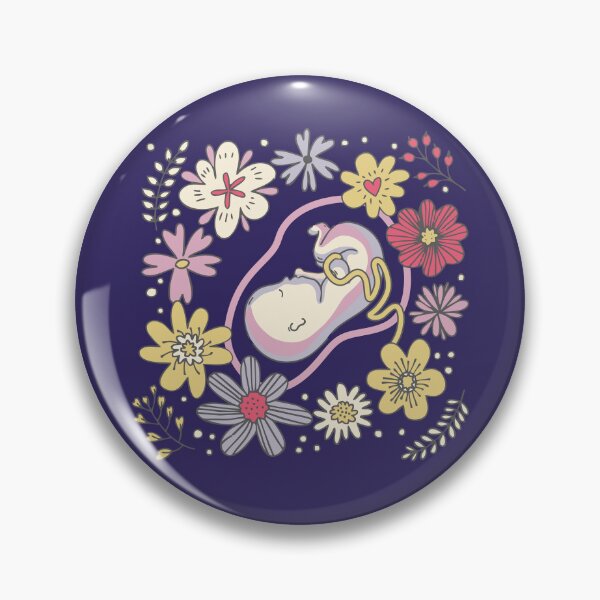 Item preview, Midwifery Birth Doula Floral Delivery Nurse Gifts designed and sold by alenaz.