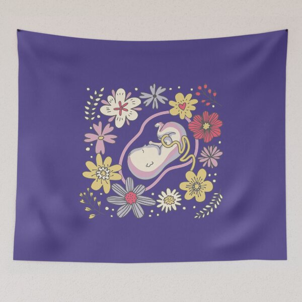 Item preview, Midwifery Birth Doula Floral Delivery Nurse Gifts designed and sold by alenaz.
