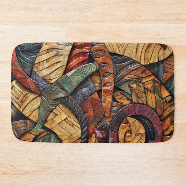 Item preview, Tonga Tapa Samoan Hawaiian Wood Carving Pattern designed and sold by GrinGalore.