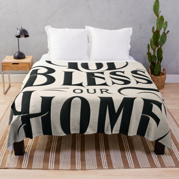 Item preview, Blessed House - Christian Message designed and sold by CreativeMindAH.