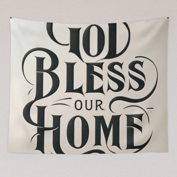 Item preview, Casa Bendita - Mensaje Cristiano designed and sold by CreativeMindAH.
