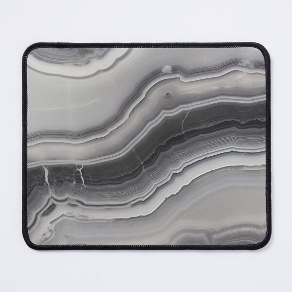 Item preview, Abstract Art Grey Beige Agate Design Nature Print  designed and sold by fluffstuffgifts.