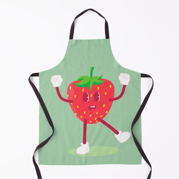 Item preview, Illustration Flat Strawberry Cute Character expression emotion collection set, minimal style, Raw materials fresh fruit, Mascot strawberry product designed and sold by Axel Christian.
