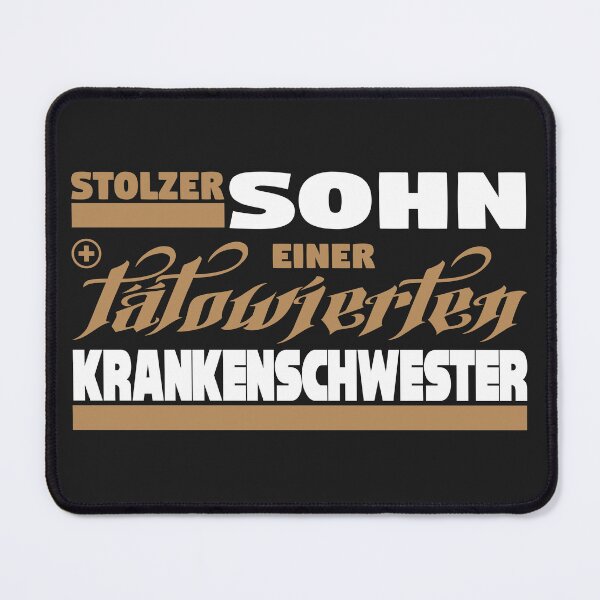 Item preview, Stolzer Sohn einer tätowierten Krankenschwester. Geschenkidee. designed and sold by silentcolors.