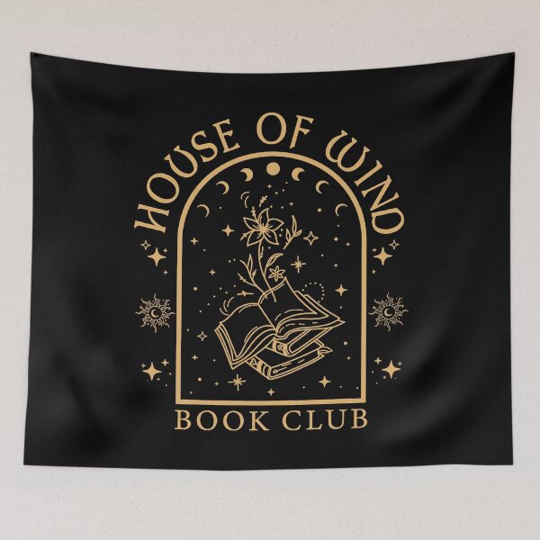 Item preview, House Of Wind Book Club designed and sold by GracyDavide.