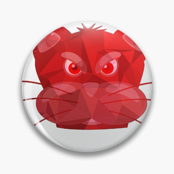 Item preview, red potrait cat designed and sold by Dhirendra Rajpurohit.