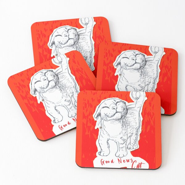 Item preview, Good News Cat (drawing by ACCI)  designed and sold by VanyssaGraphics.