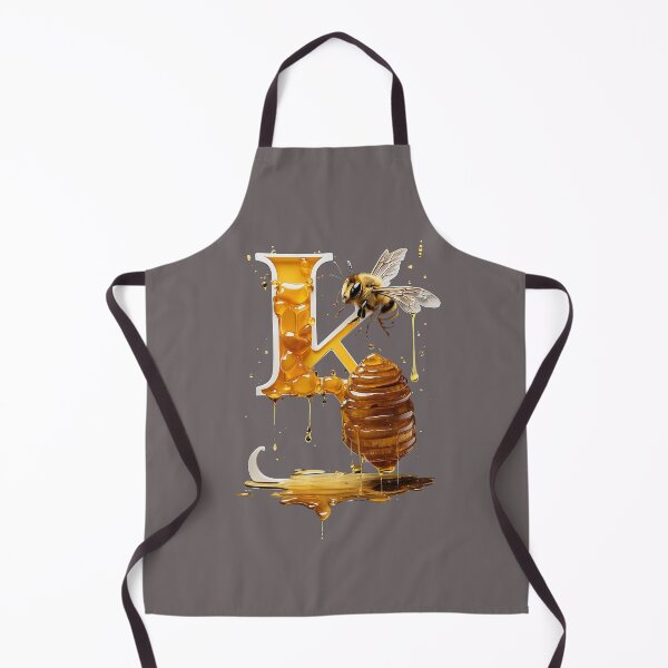 Item preview, Buzzing with Sweetness: Letter K Beehive T-Shirt Design designed and sold by paresh1979.