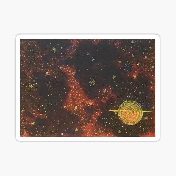 Item preview, Saturn night sky designed and sold by Moomiser30.