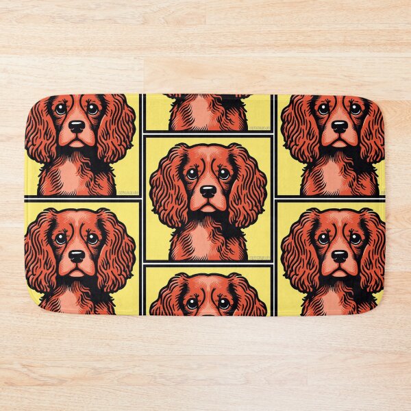 Item preview, RUBY  King Charles Cavalier Spaniel Pop Art designed and sold by FunnehGacha.