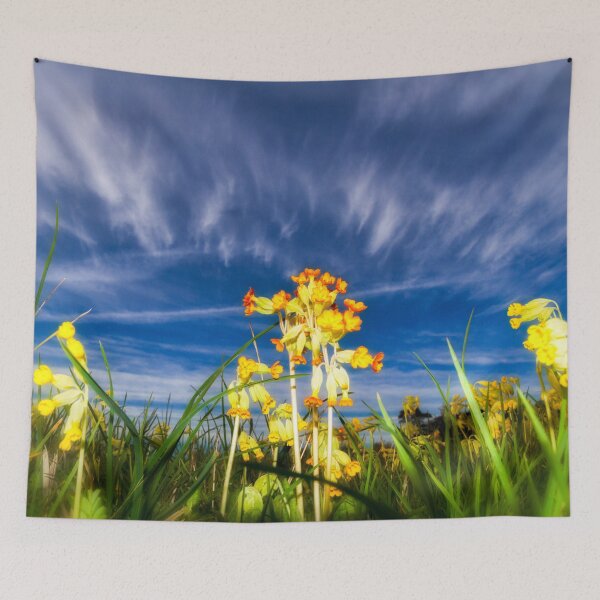 Item preview, Wild Spring Primrose designed and sold by FOLK ART FUSION by heidiannemorris.